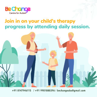 Join in on your child's therapy at Bangalores best autism treatment