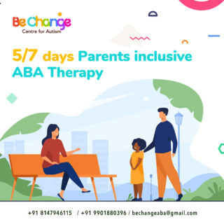 Parent Inclusive therapy in Bechange center for Autism at Bangalore