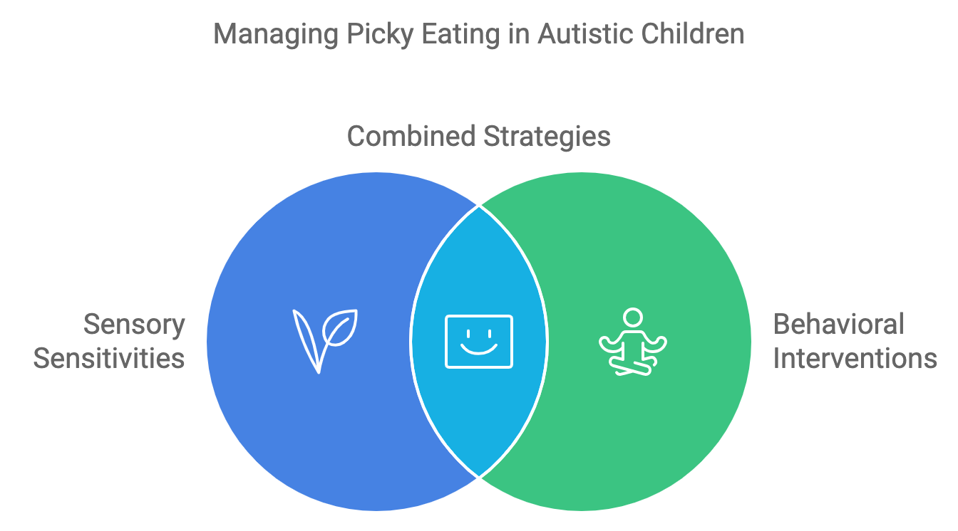 Eating Problem Solution Diagram from Autism Therapy Center