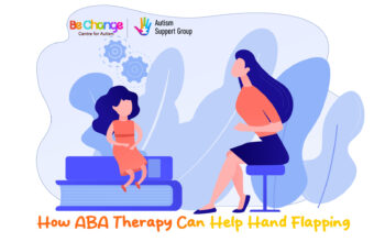 Hand Flapping Therapy from Best Autism Therapy in Bangalore